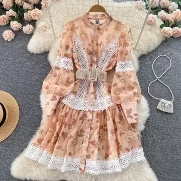 Váy nữ phối ren