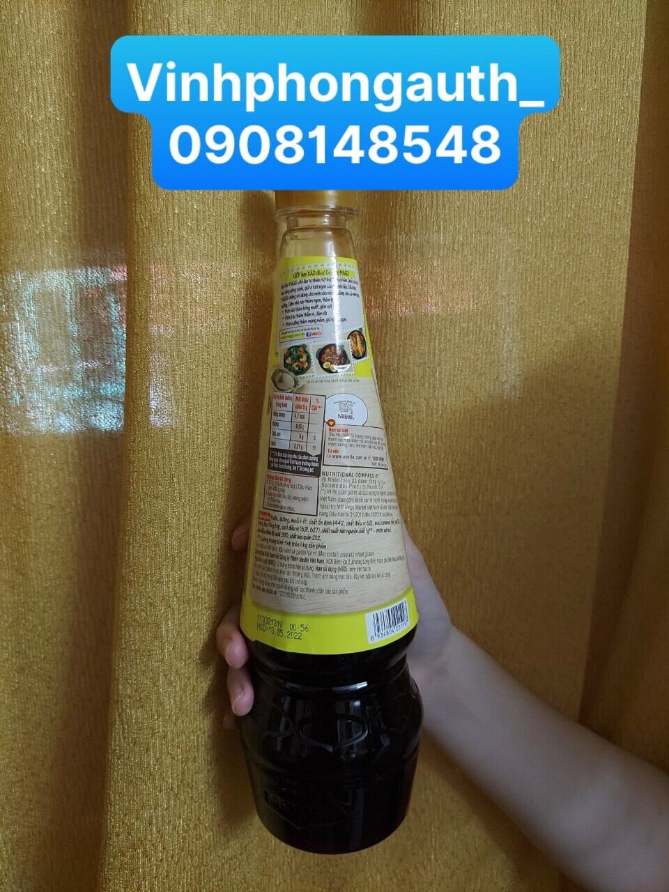 Dầu hào Maggi 820gr