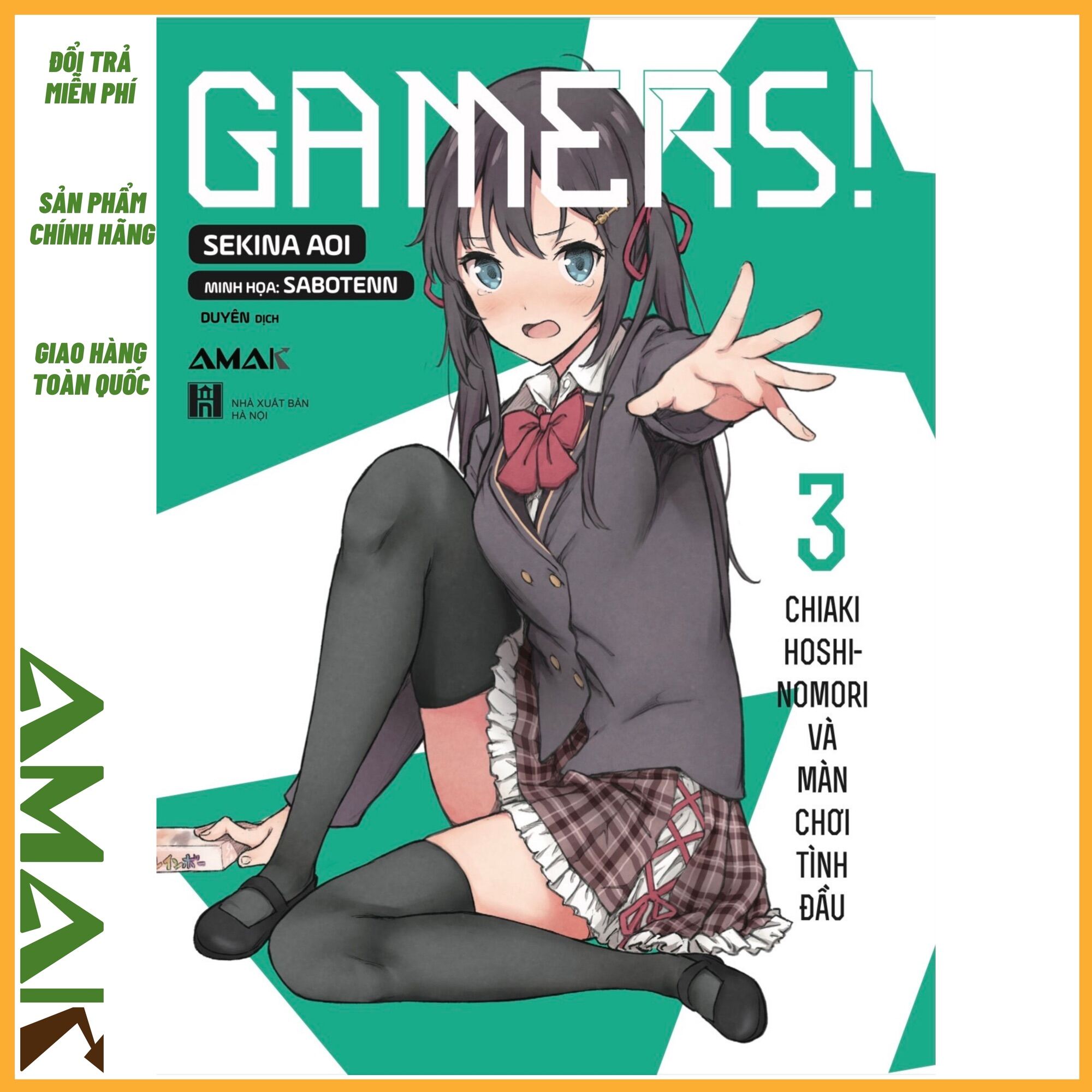 Gamers - Tập 3 - Amak Books - Tặng Kèm Bookmark