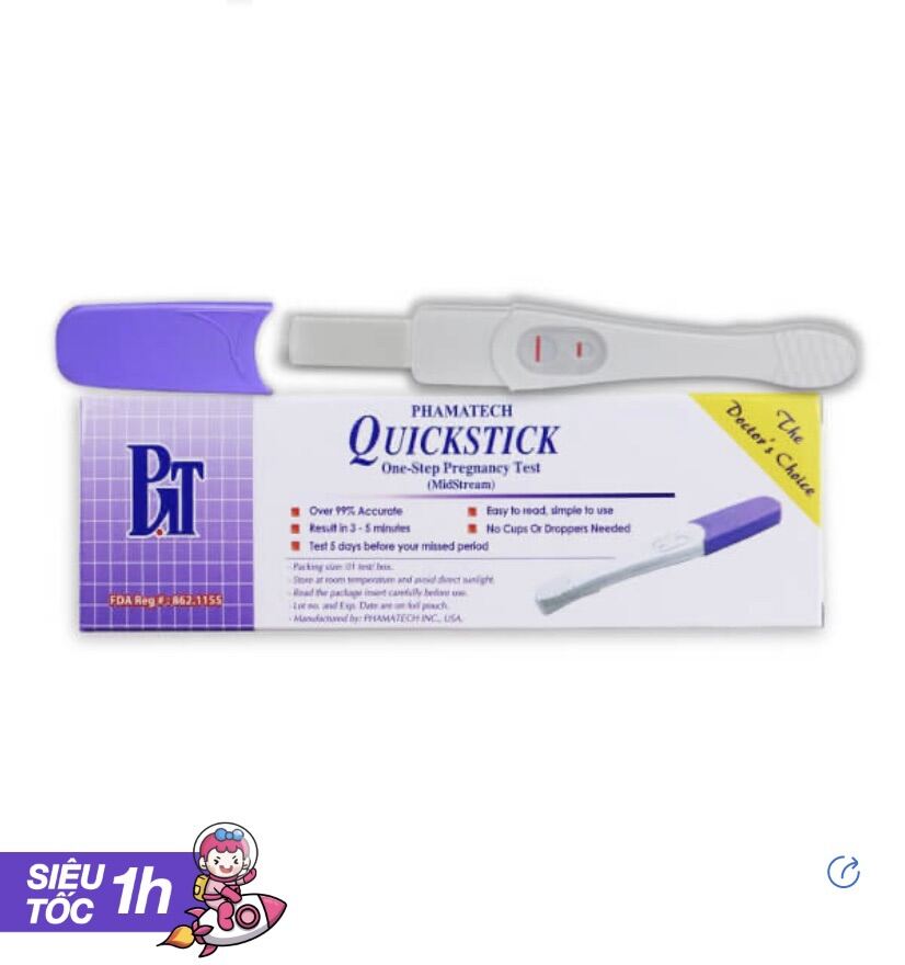 Bút thử thai quickstick - ảnh sản phẩm 1
