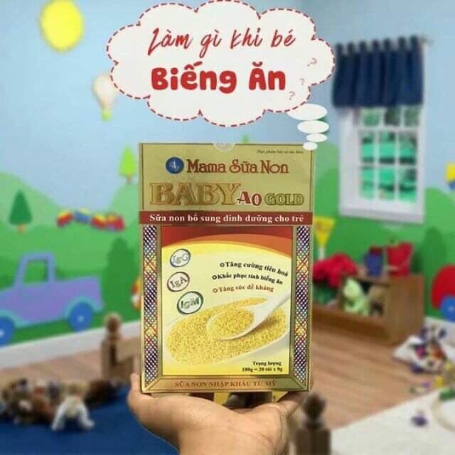 Mama sữa non babyA0gold 120g