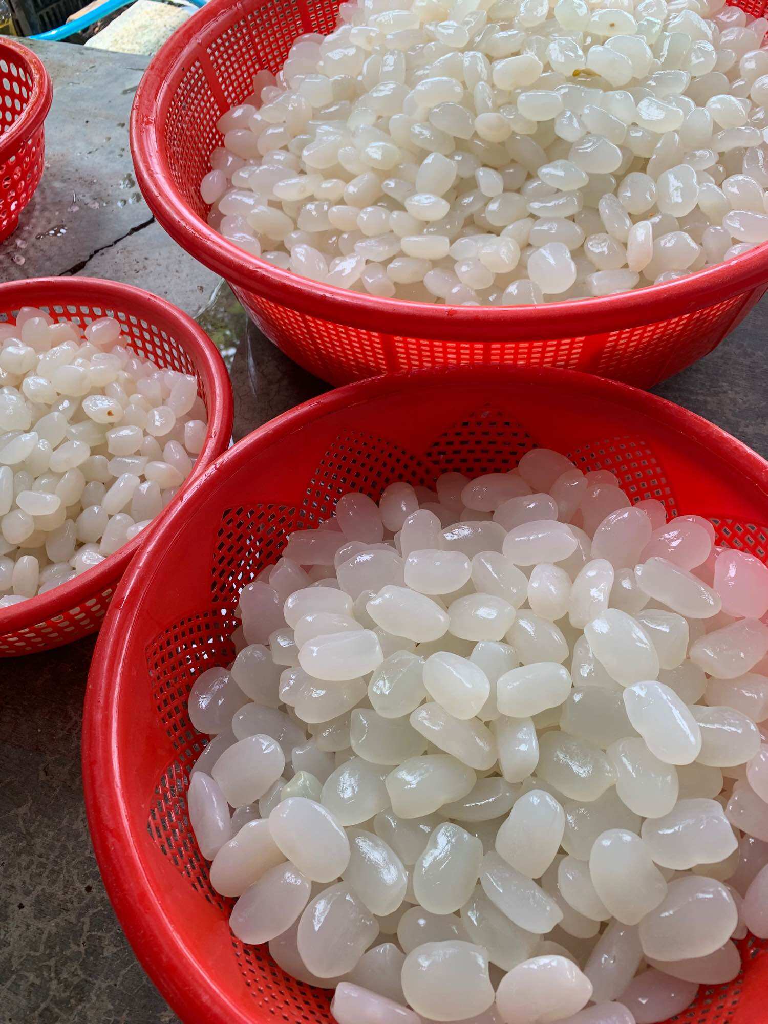 1kg hạt đác nha trang size to, mềm dẻo,ko cứng( có hút chân không)