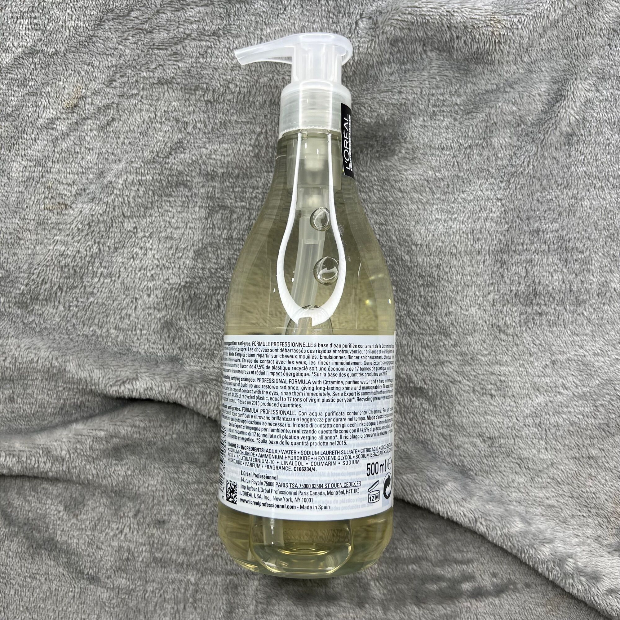 [HCM]DẦU GỘI CHĂM SÓC DA ĐẦU BỊ DẦU LOREAL PURE RESOURCE 300ML