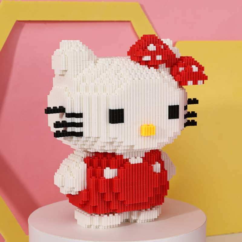 🌸ĐỒ CHƠI LẮP RÁP LEGO 3D HELLO KITTY DOREMON