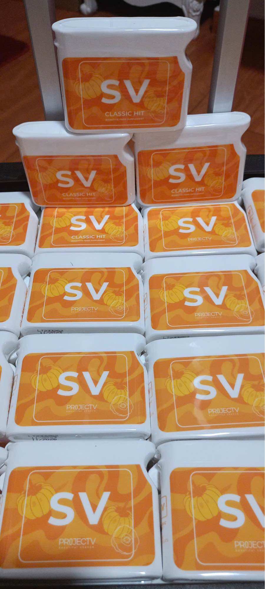 Combo 10 HỘP VIÊN UỐNG PROJECT V - SV (SVELTFORM) SỰ THON GỌN VÀ KHỎE MẠNH