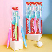 Colgate | Bàn Chải Đánh Răng Colgate Đầu Nhỏ Dành Cho Người Lớn Lông Bàn Chải Mềm Siêu Dày Làm Sạch Sâu Màu Sắc Ngẫu Nhiên Chăm Sóc Răng Miệng Bàn Chải Đánh Răng Thủ Công