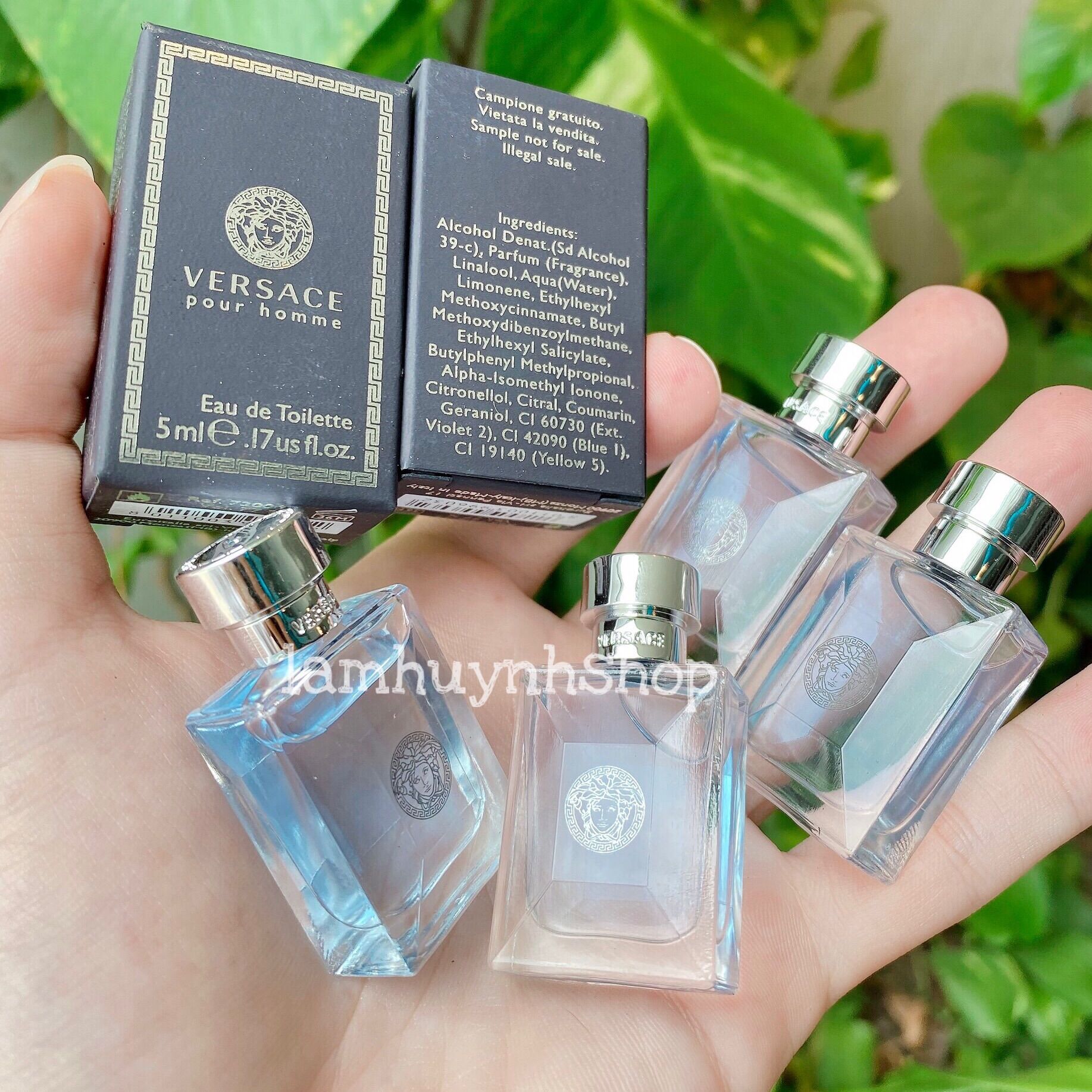 [ Giá sỉ ] Nước hoa mini VERSACE POUR HOMME 5ml