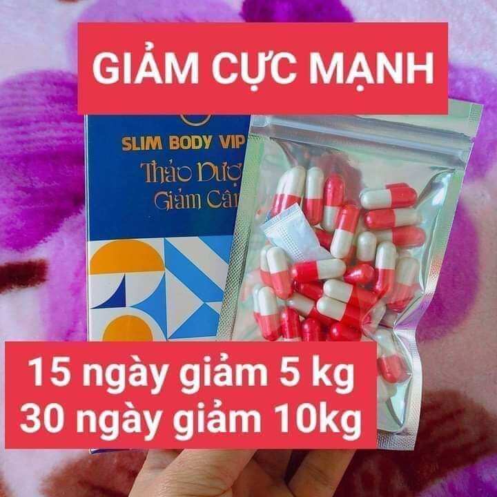 Giảm cân thảo mộc slim body vip x3 Chính hãng.