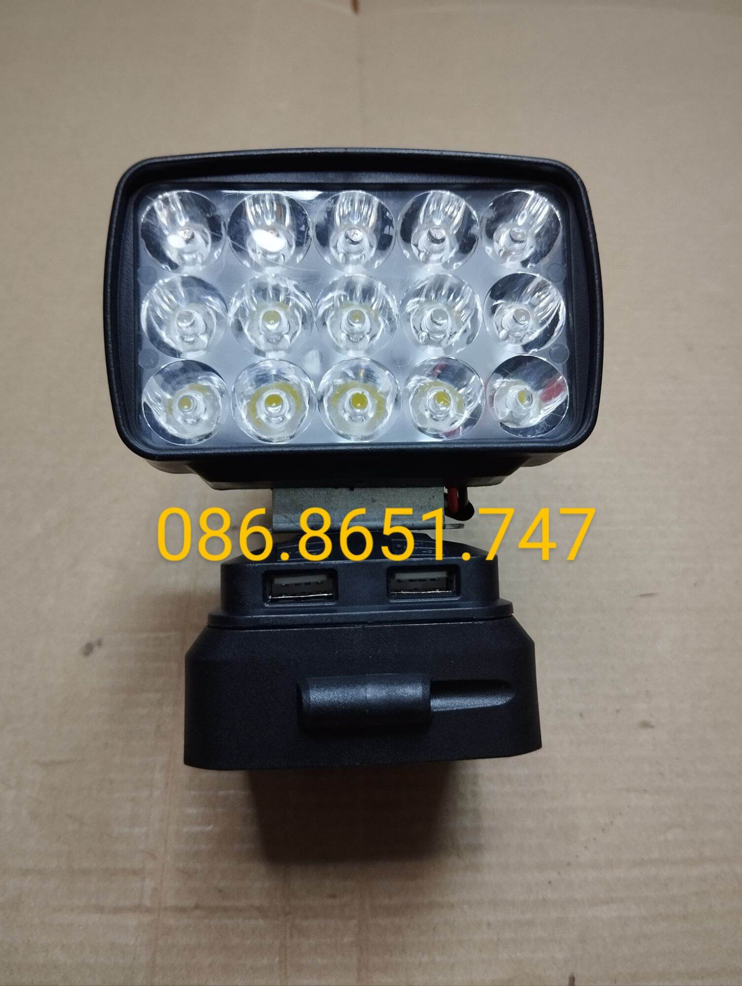 Đèn led sử dụng pin DCA, DONGCHENG 20V (20W và 45W)