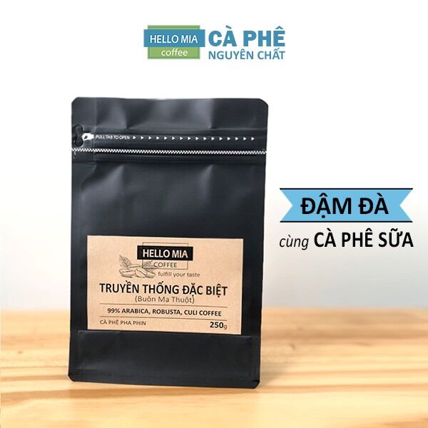 Cà phê rang xay truyền thống đặc biệt Buôn Ma Thuột - Cà phê pha phin
