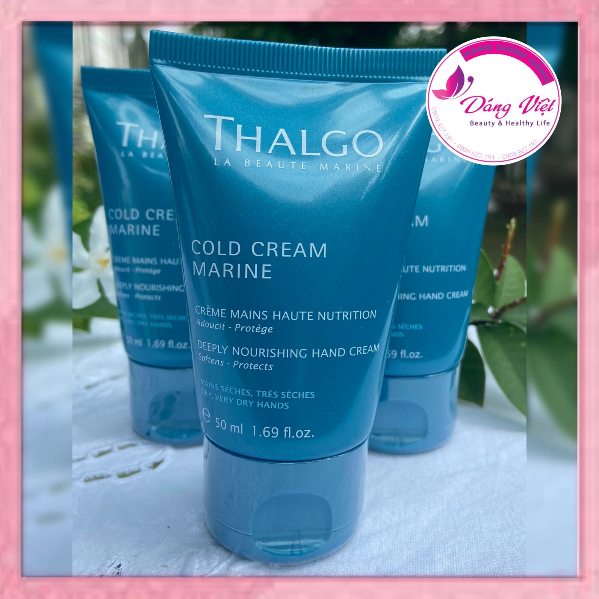 Kem Dưỡng Trẻ Hóa Và Làm Mịn Da Tay Thalgo Deeply Nourishing Hand Cream