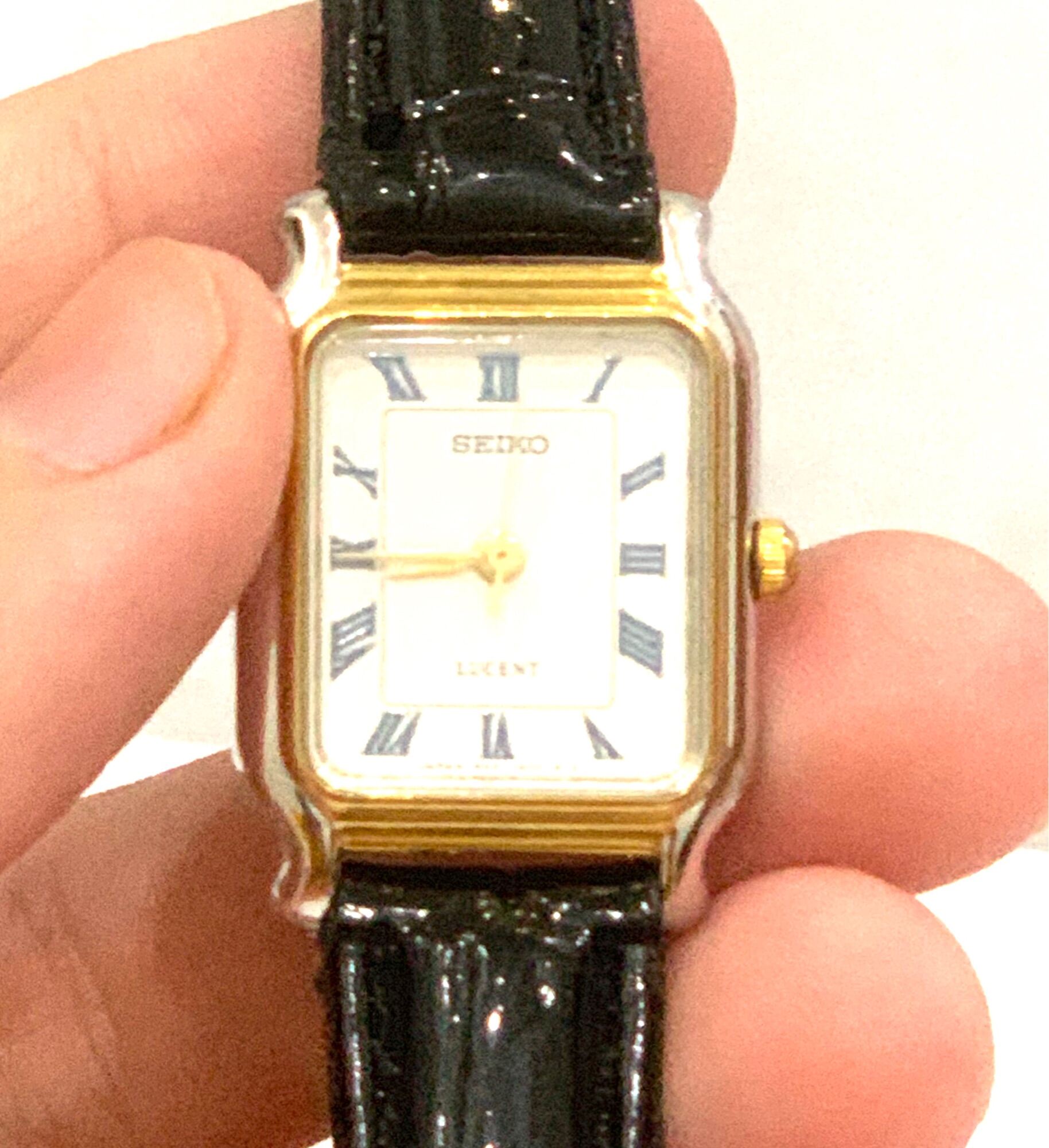 Đồng hồ nữ cao cấp chính hãng SEIKO,HangySi Nhật Bản .Mặt hình chữ nhật thumbnail