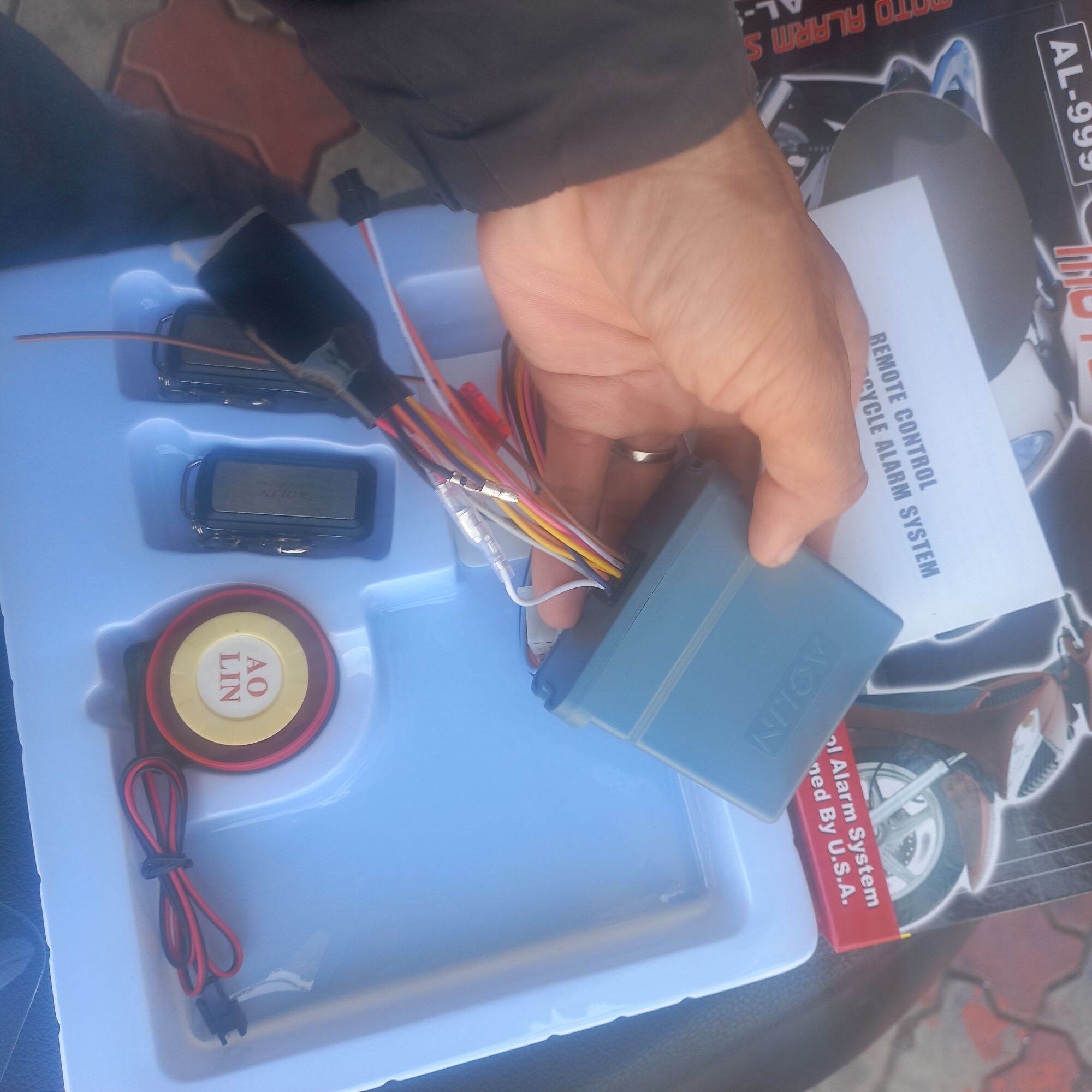 Bộ Chống Trộm AOLIN ĐỎ