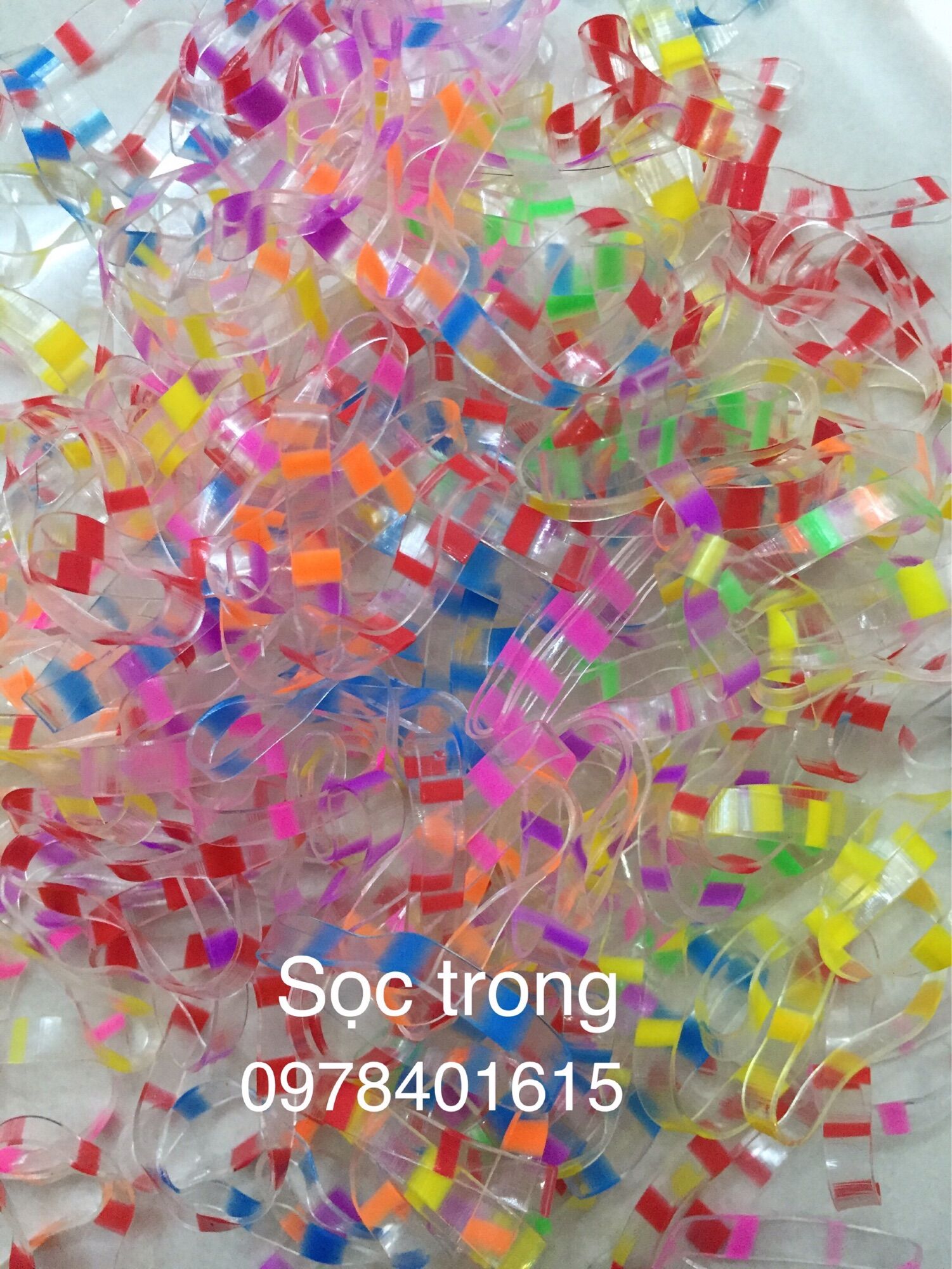 THUN CỘT TÓC ĐỦ MÀU 1KG - T120