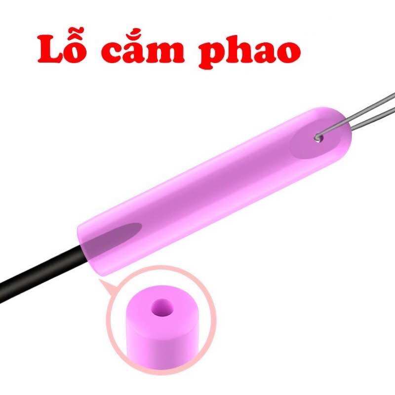 (Combo 10c)Chân cắm,Ghim phao Silicon giá rẻ.