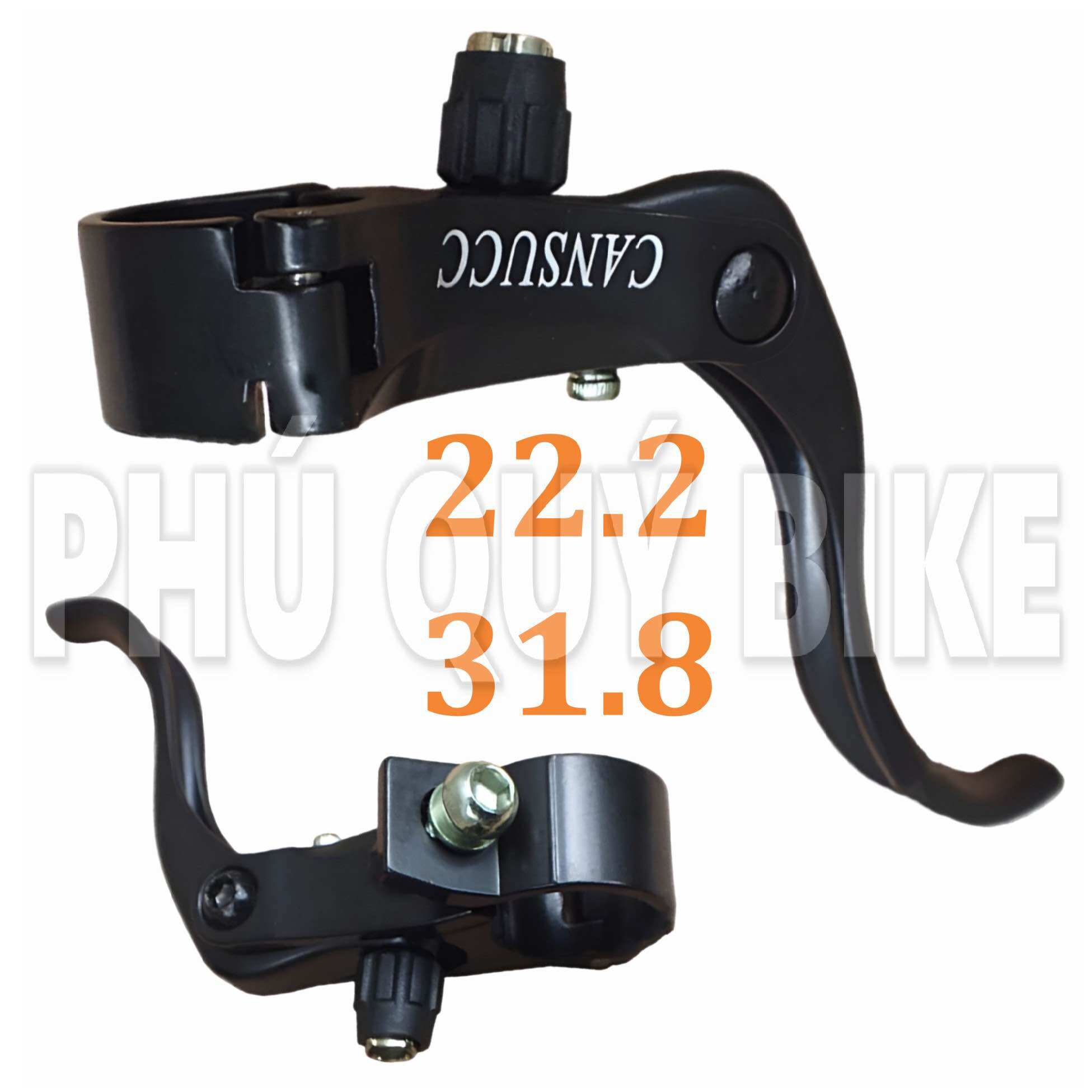 Tay thắng phụ nhôm 31.8 và 22.2 cho xe đạp