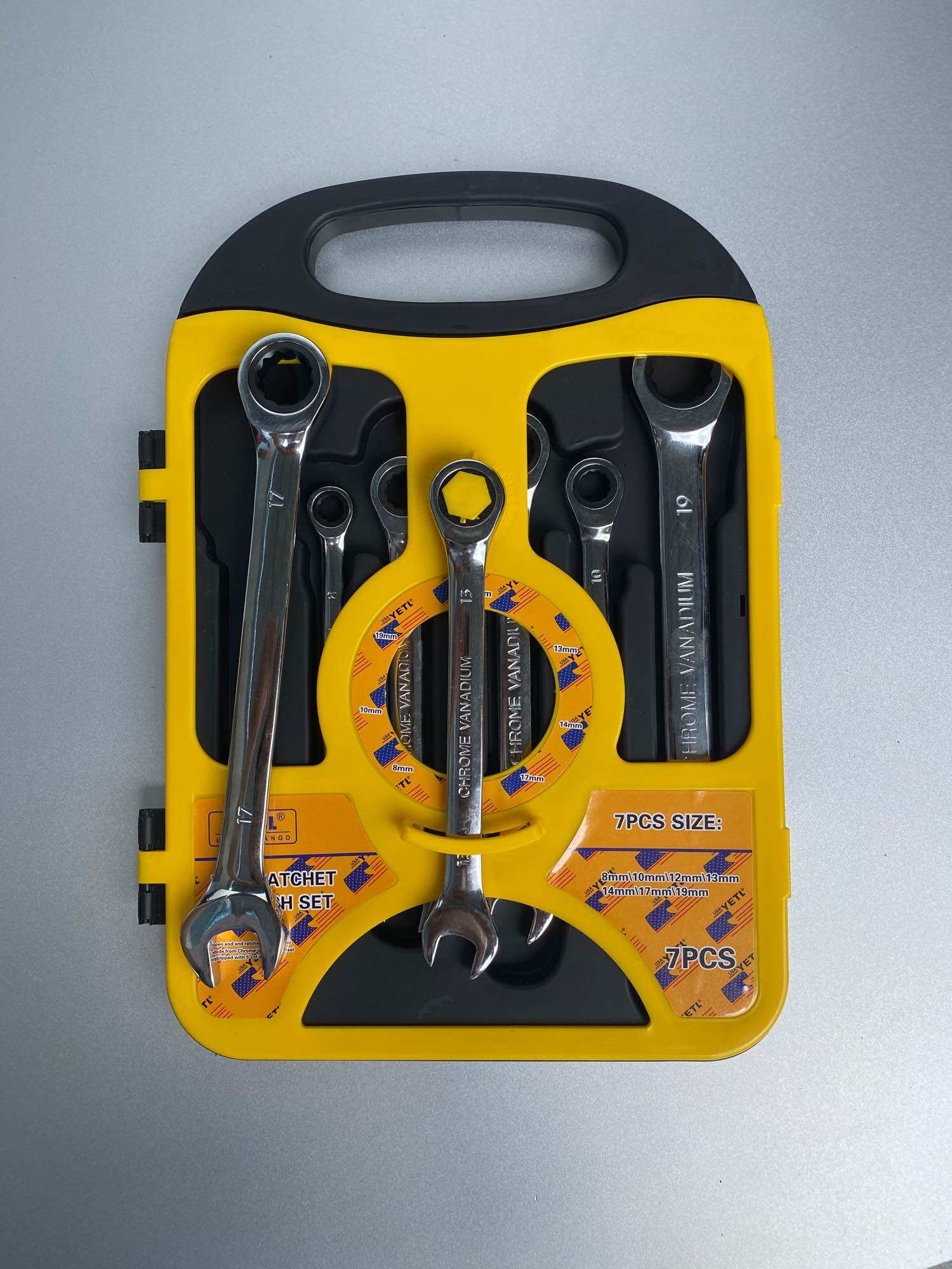 Bộ cờ lê tự động yetl 7 chi tiết 8-19mm