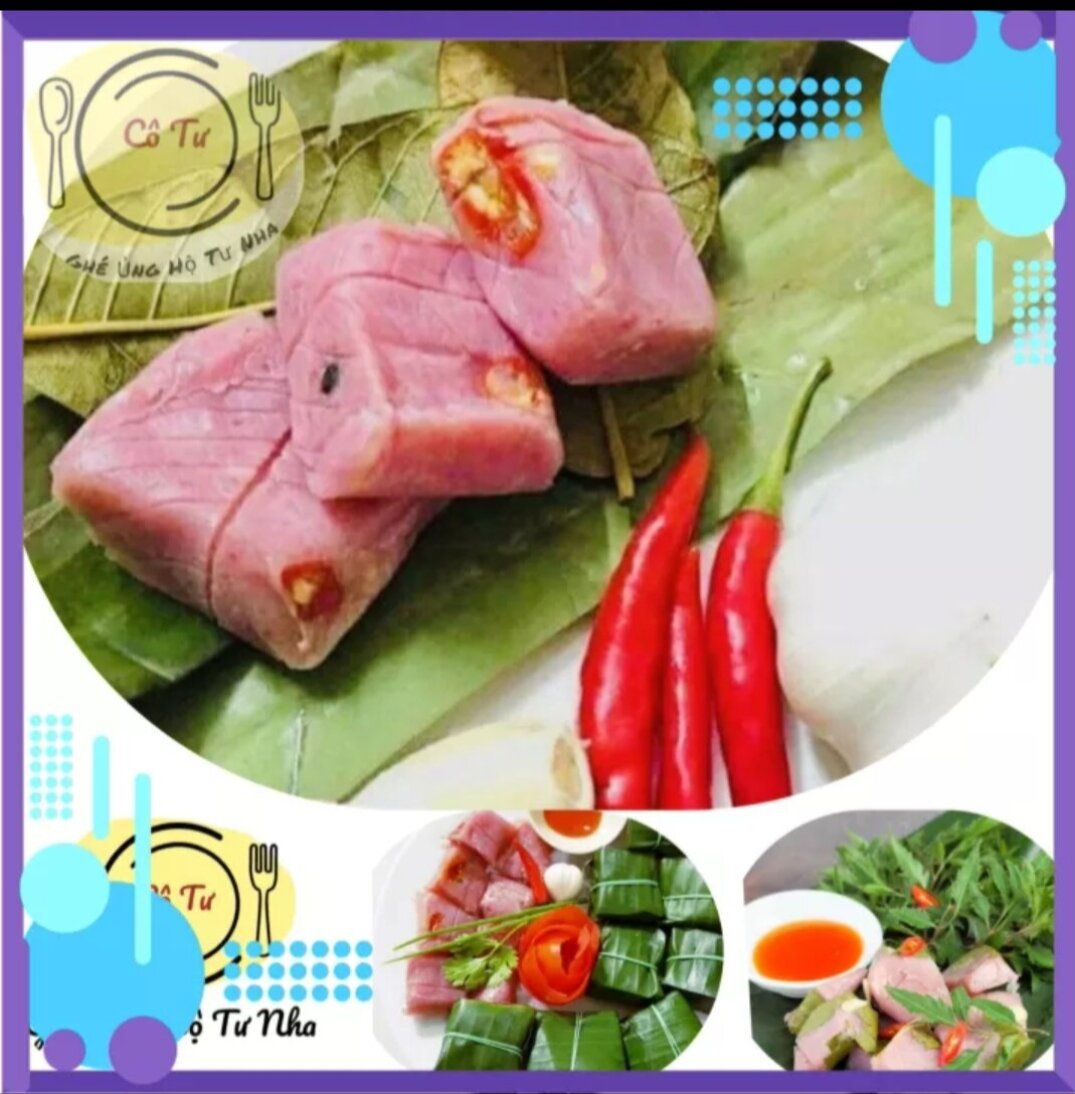 30 chiếc nem chua đặc sản bình định