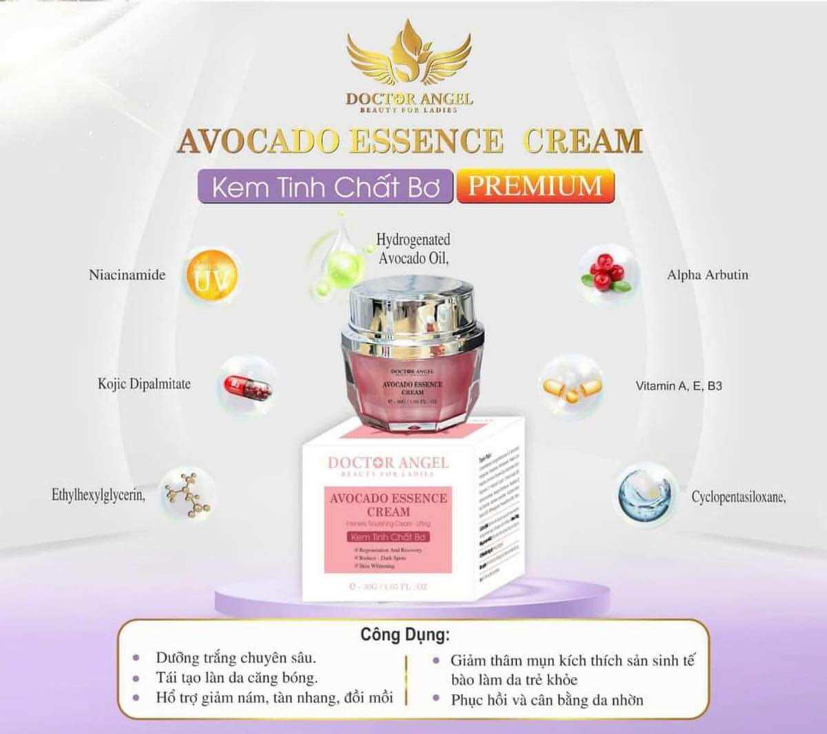 COMBO GIẢM NÁM SẠM ĐỒI MỒI VIỆN DA ANGEL