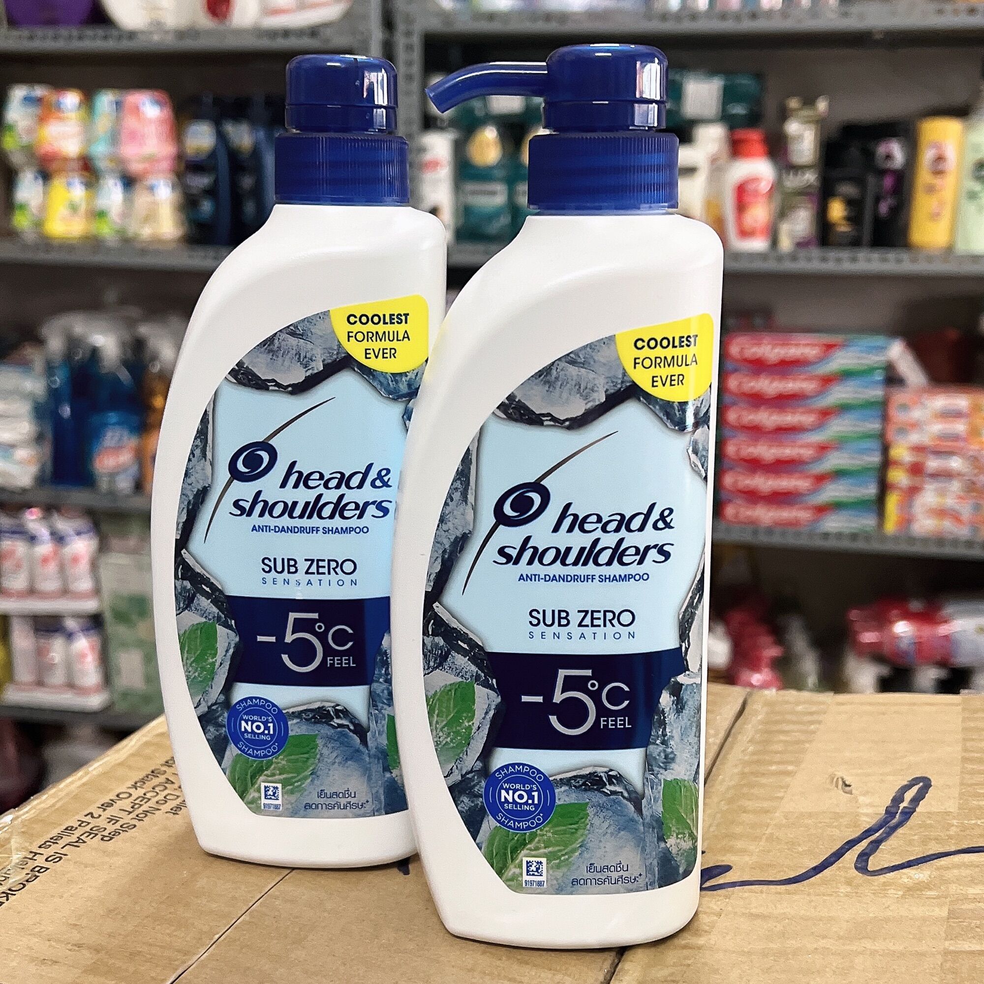 Dầu gội mát lạnh sạch gàu thái lan head and shoulders sub zero sensation -5 độ c 410ml