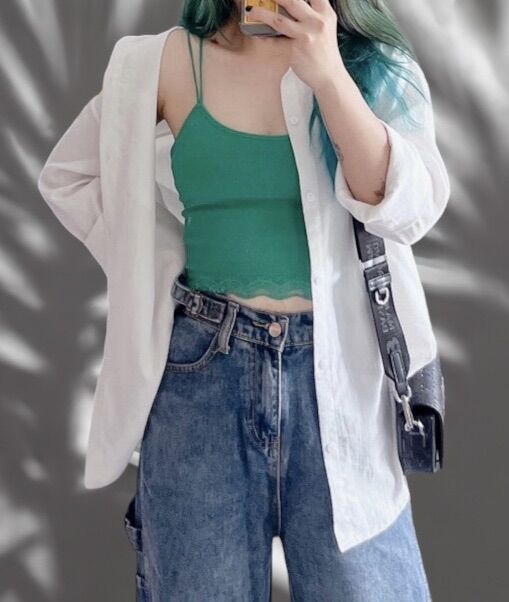 Combo 3áo Crop 2dây PrimarK Xuất Xịn