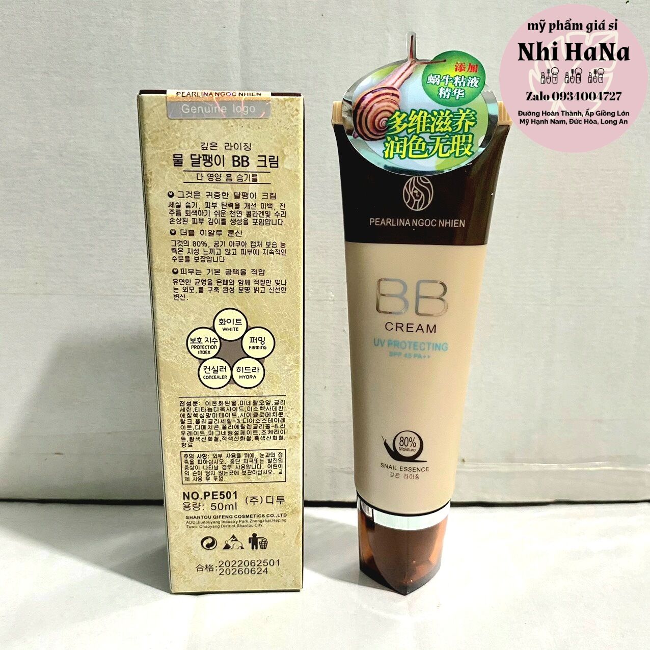 Kem Nền BB Cream Ốc Sên