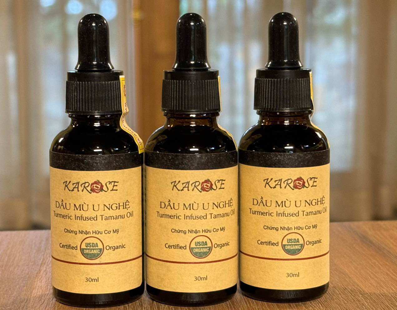 Dầu Mù U Nghệ Hữu Cơ Karose 30ml