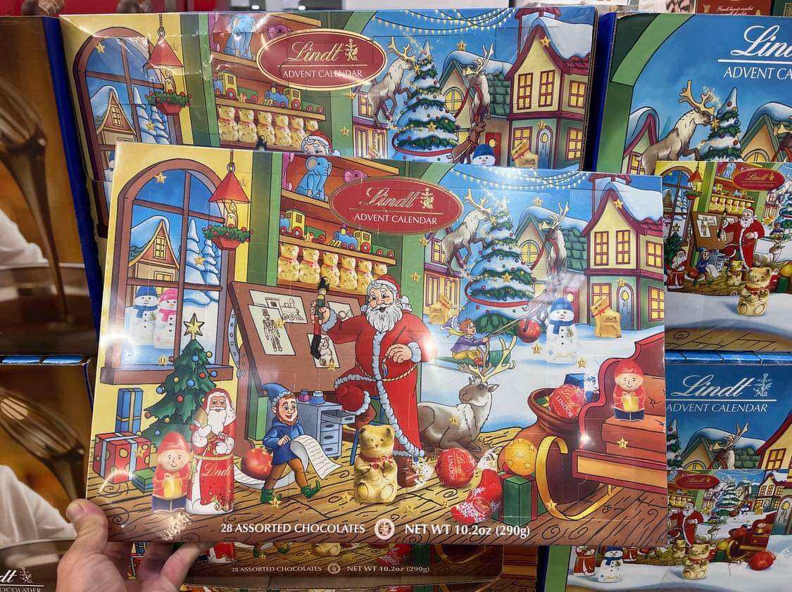 Socola Lindt Chocolate Advent Calendar 2024🎅🏻🧑🏻‍🎄🎄🌲