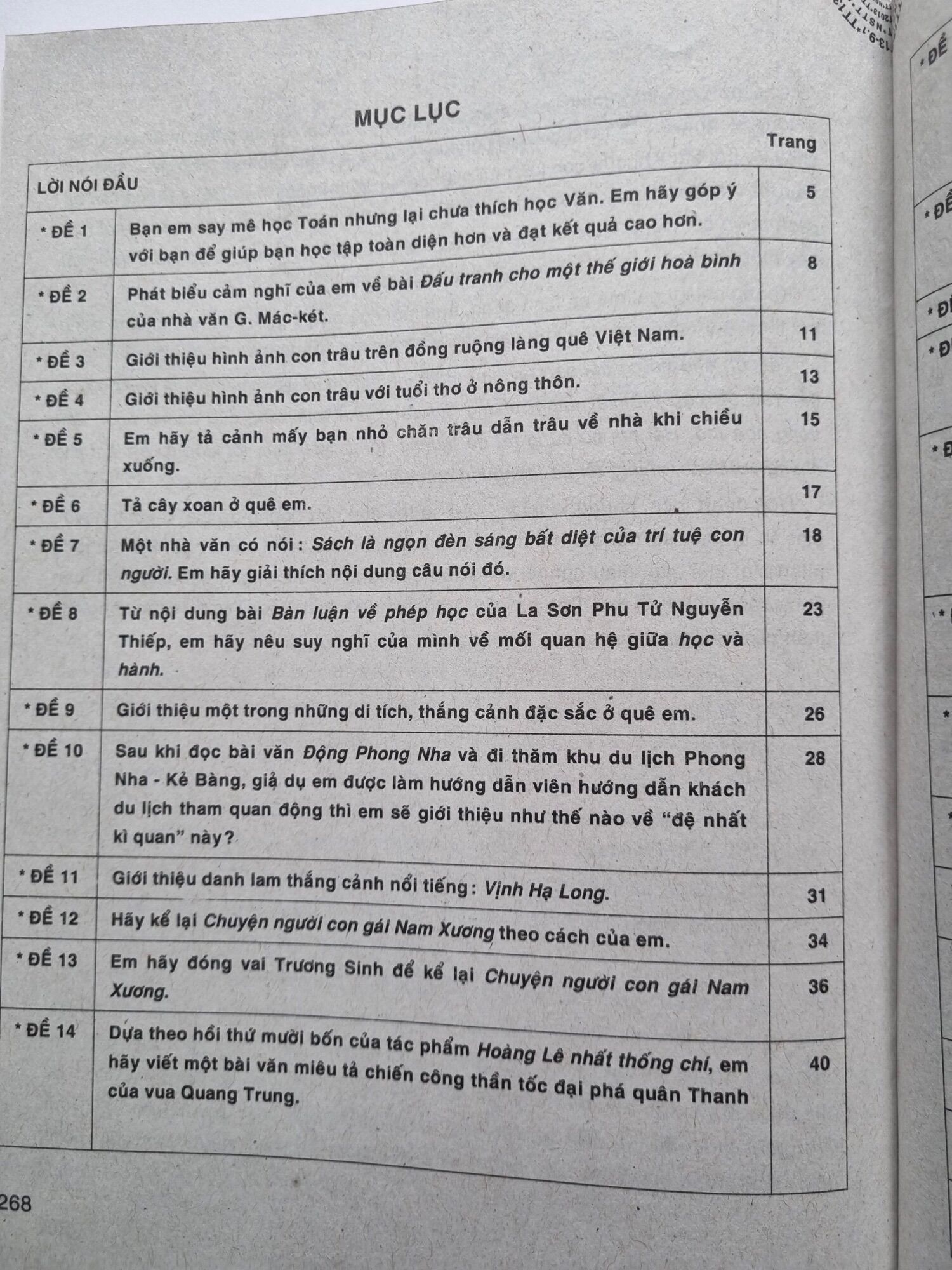 Sách - Những bài làm văn mẫu lớp 9