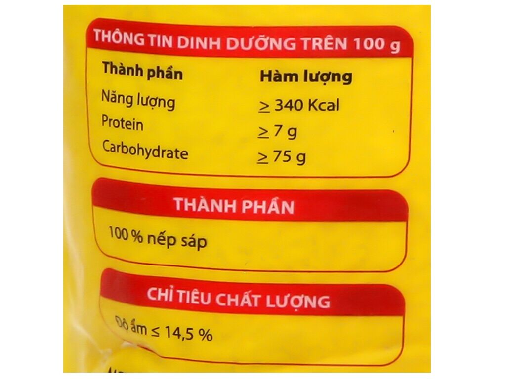 Nếp sáp Meizan Long An túi 1kg
