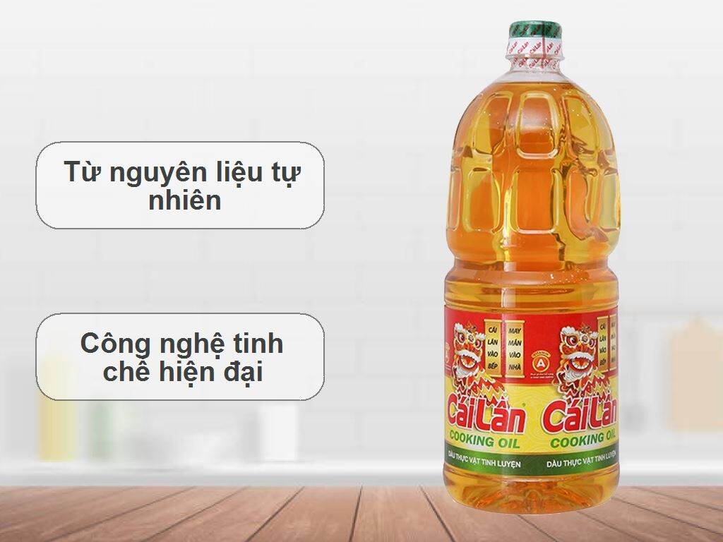 Dầu ăn Cái Lân can 2 lit