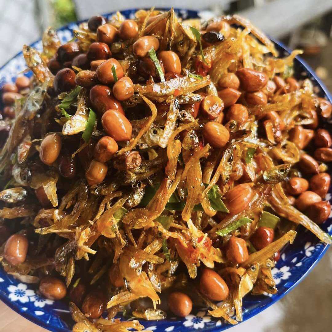 CÁ CƠM MỜM SỮA RIM ĐẬU PHỘNG HỦ 300gram