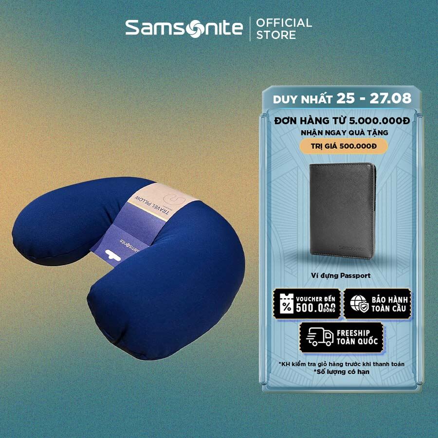 Gối cổ Samsonite Travel Essentials Microbead