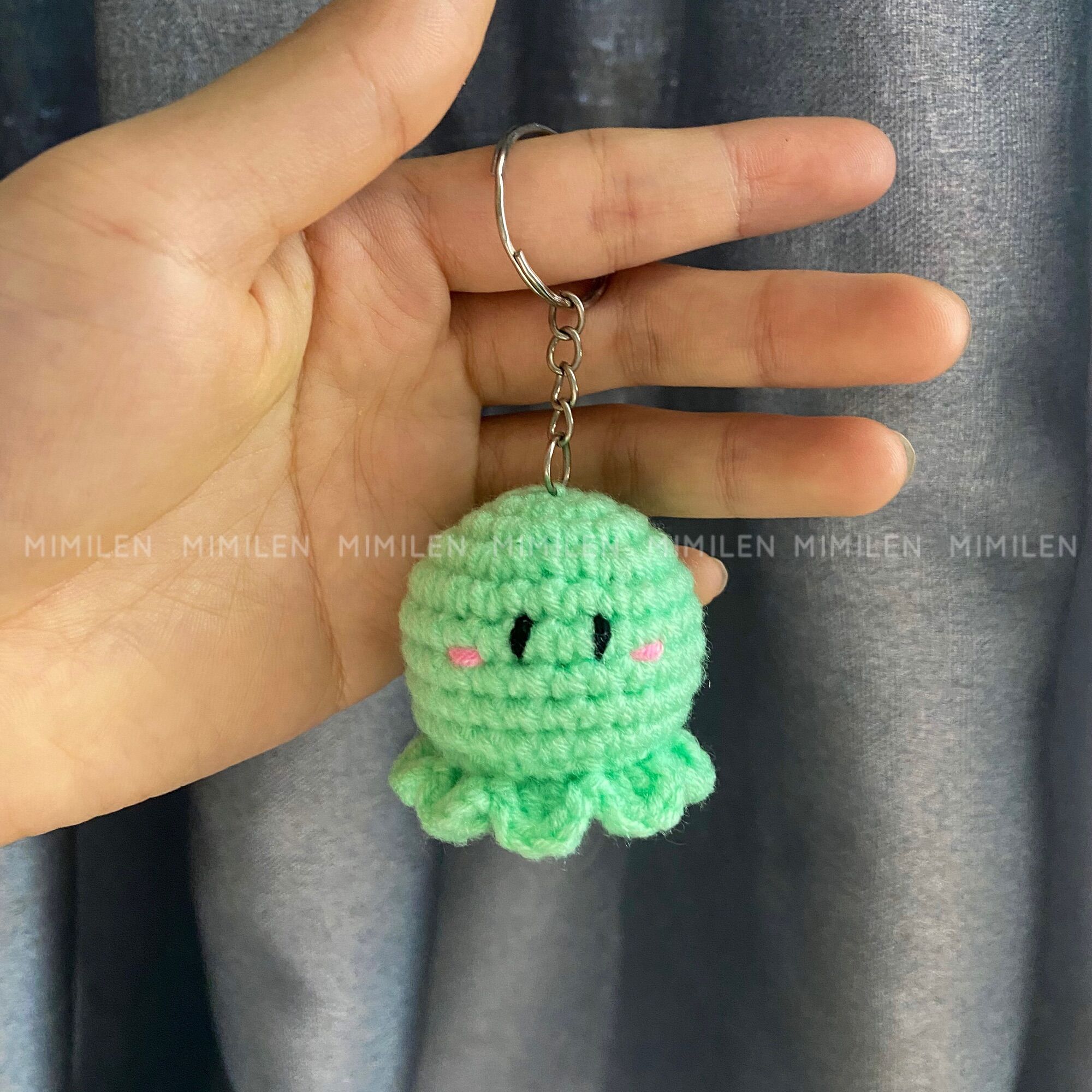 [Mimi_len29] Móc khoá bạch tuộc mini - octopus keychain