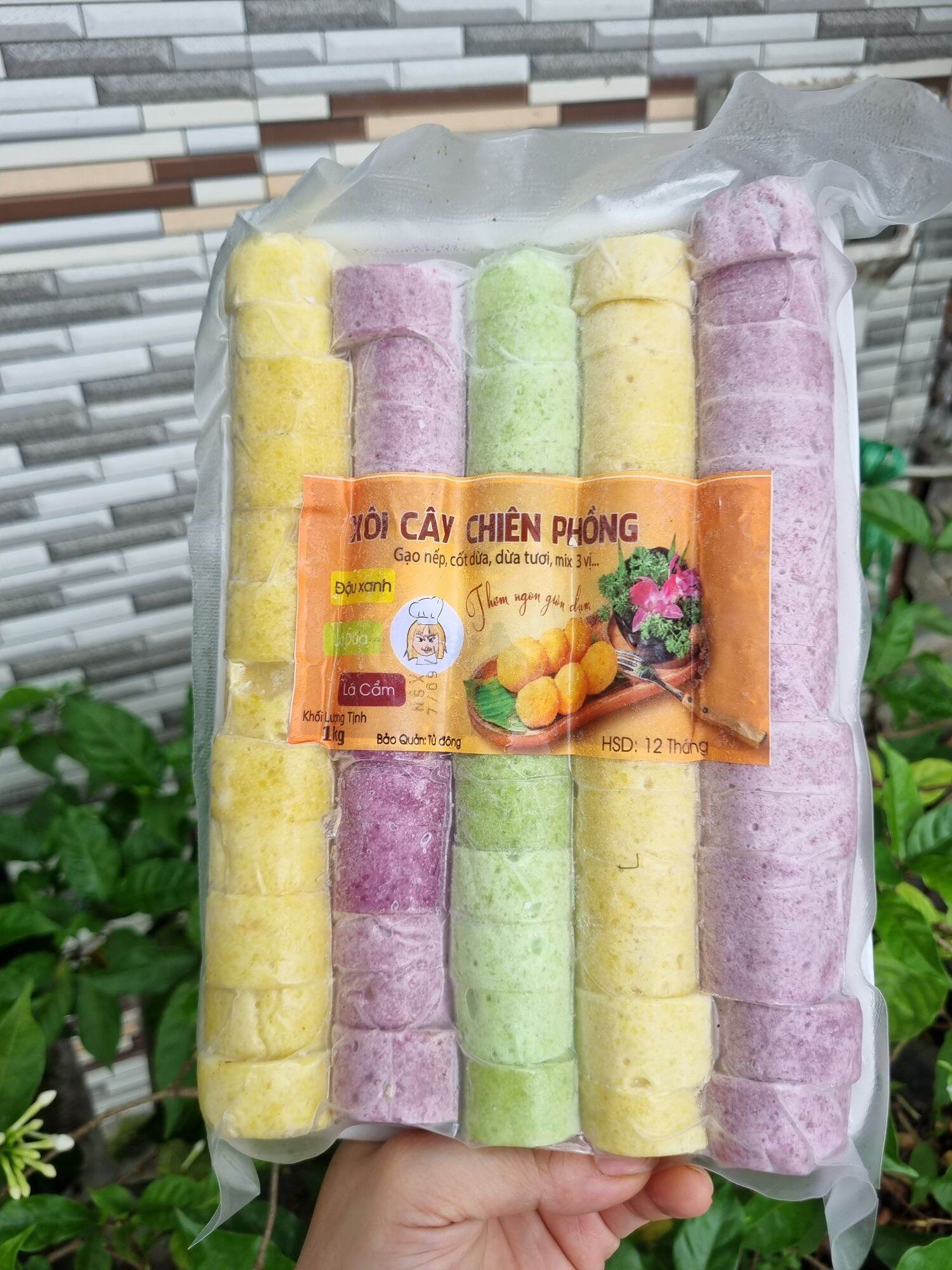 XÔI CHIÊN PHỒNG 3 MÀU 1KG