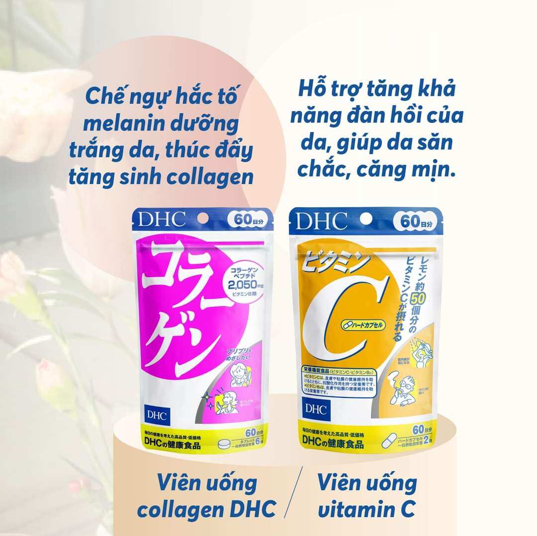 [ Chính hãng] Viên uống vitamin C DHC Vitamin C Hard Capsule