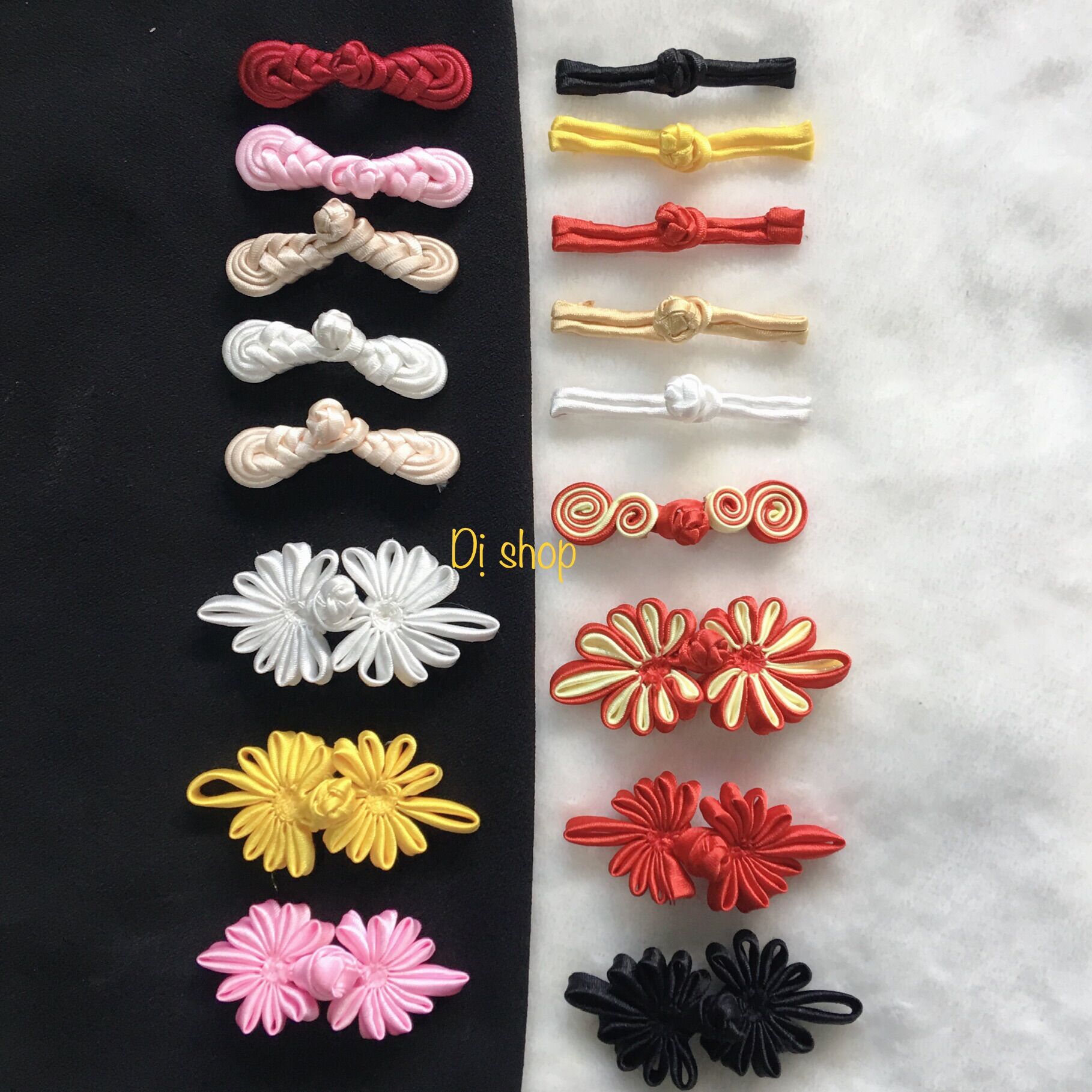 (KT) 1 bộ KHUY TÀU ĐA DẠNG MẪU VÀ MÀU