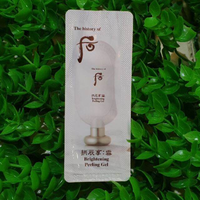 Sét 10 gói tẩy tế bào chết của Whoo.