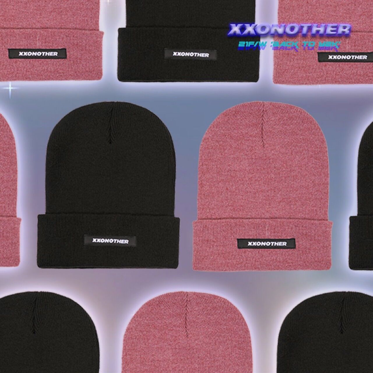 Mũ len nam nữ unisex basic cuff knit beanie