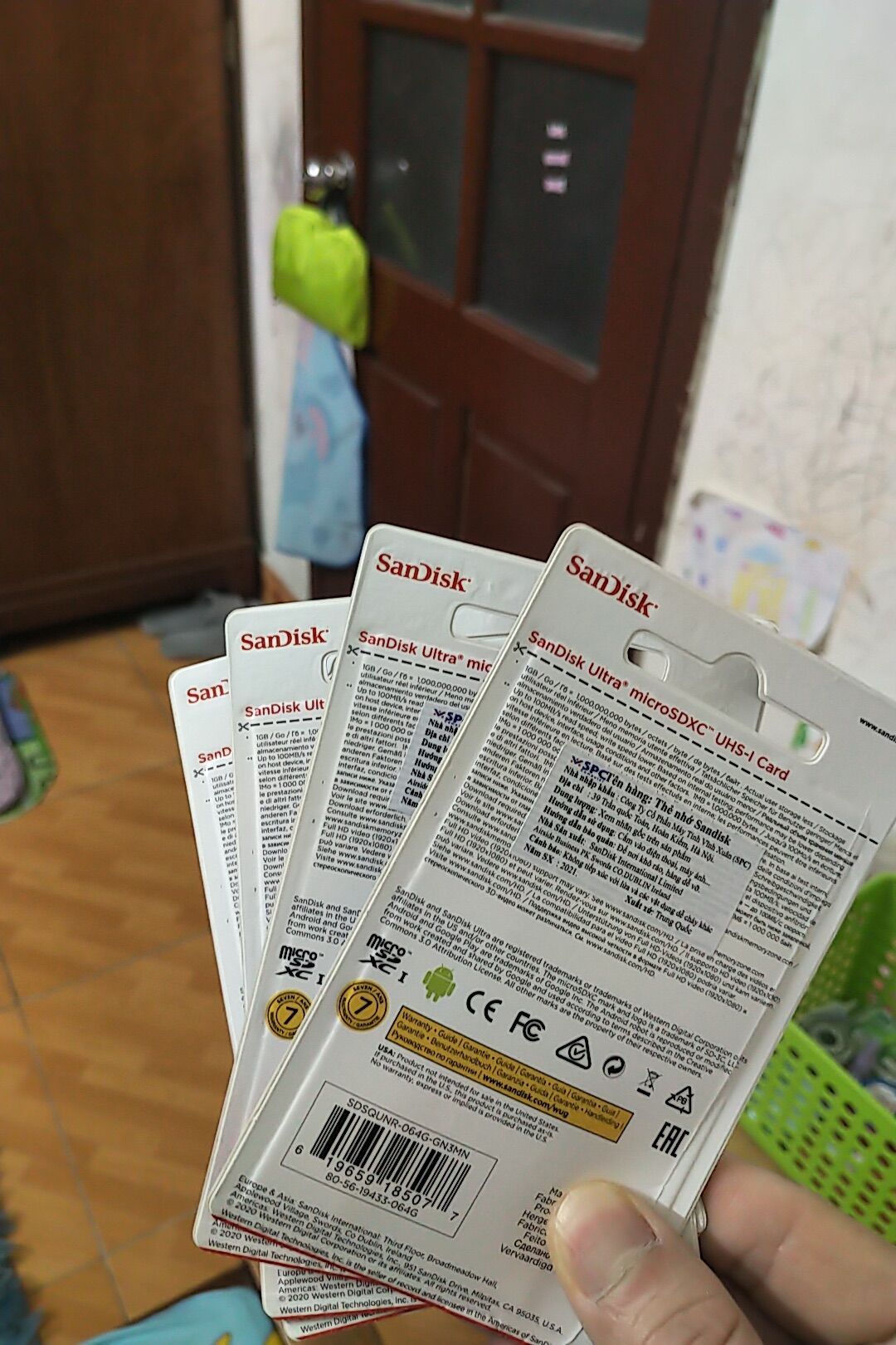 Thẻ nhớ Sandisk 64gb
