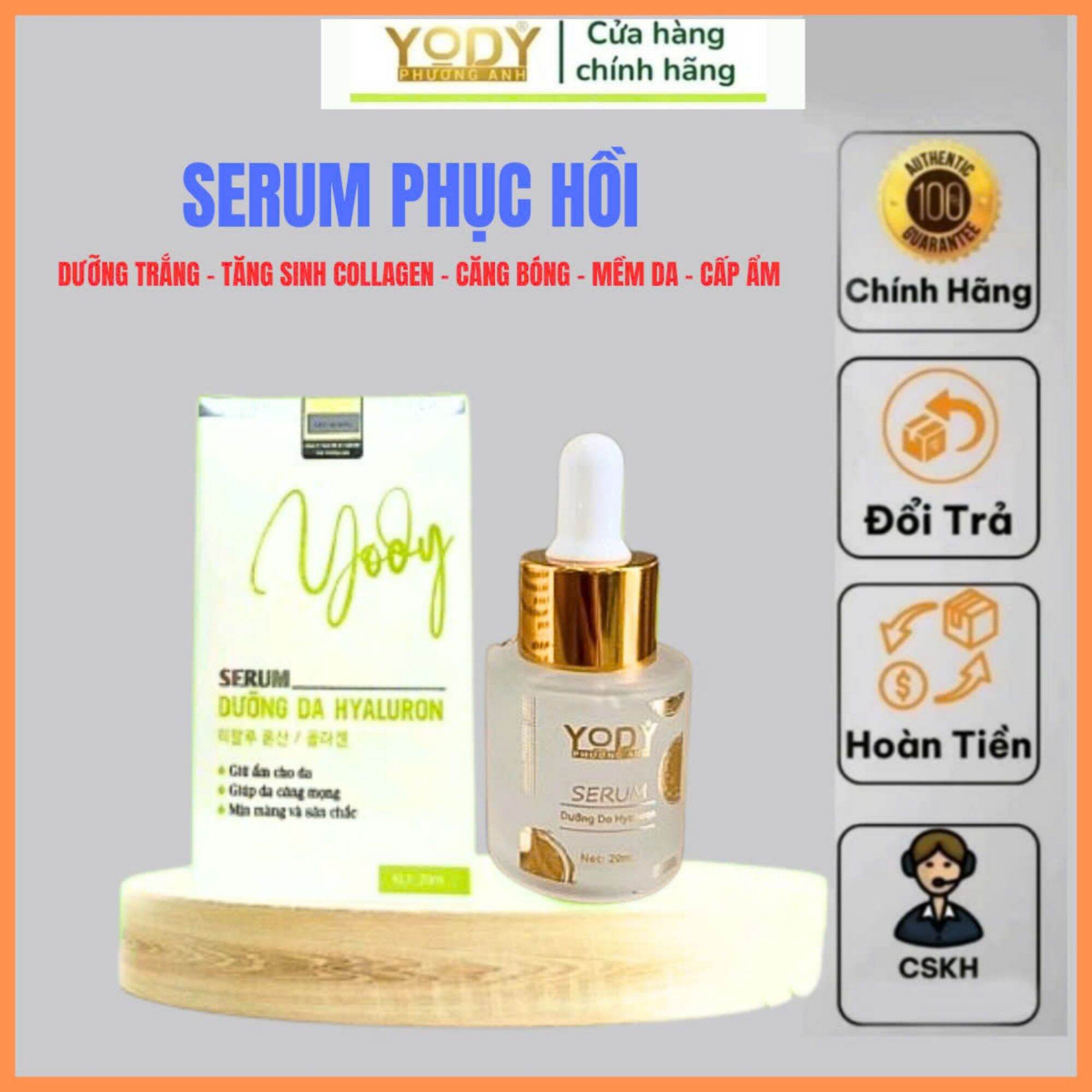 SERUM DƯỠNG TRẮNG PHỤC HỒI DA PHƯƠNG ANH YODY MẪU MỚI 2024