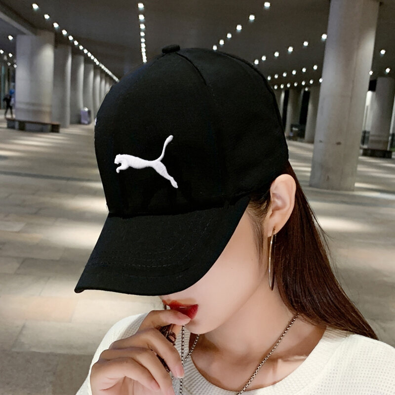 Mũ Thể Thao Puma Unisex Mùa Hè Mới Mũ Bóng Chày Che Nắng Màu Đen Mũ Du Lịch Thoáng Khí Mũ Nồi Lưỡi T