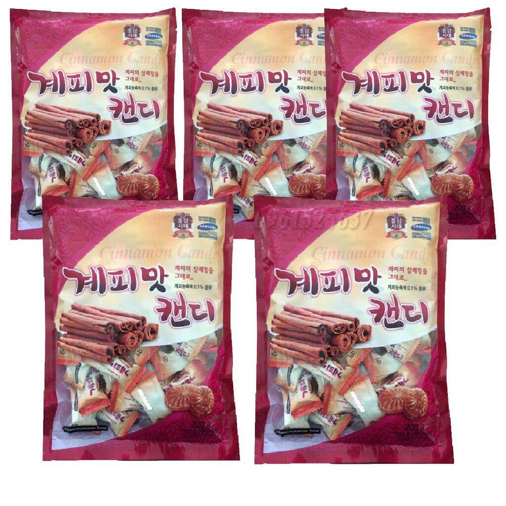 Kẹo sâm Hàn Quốc vị quế