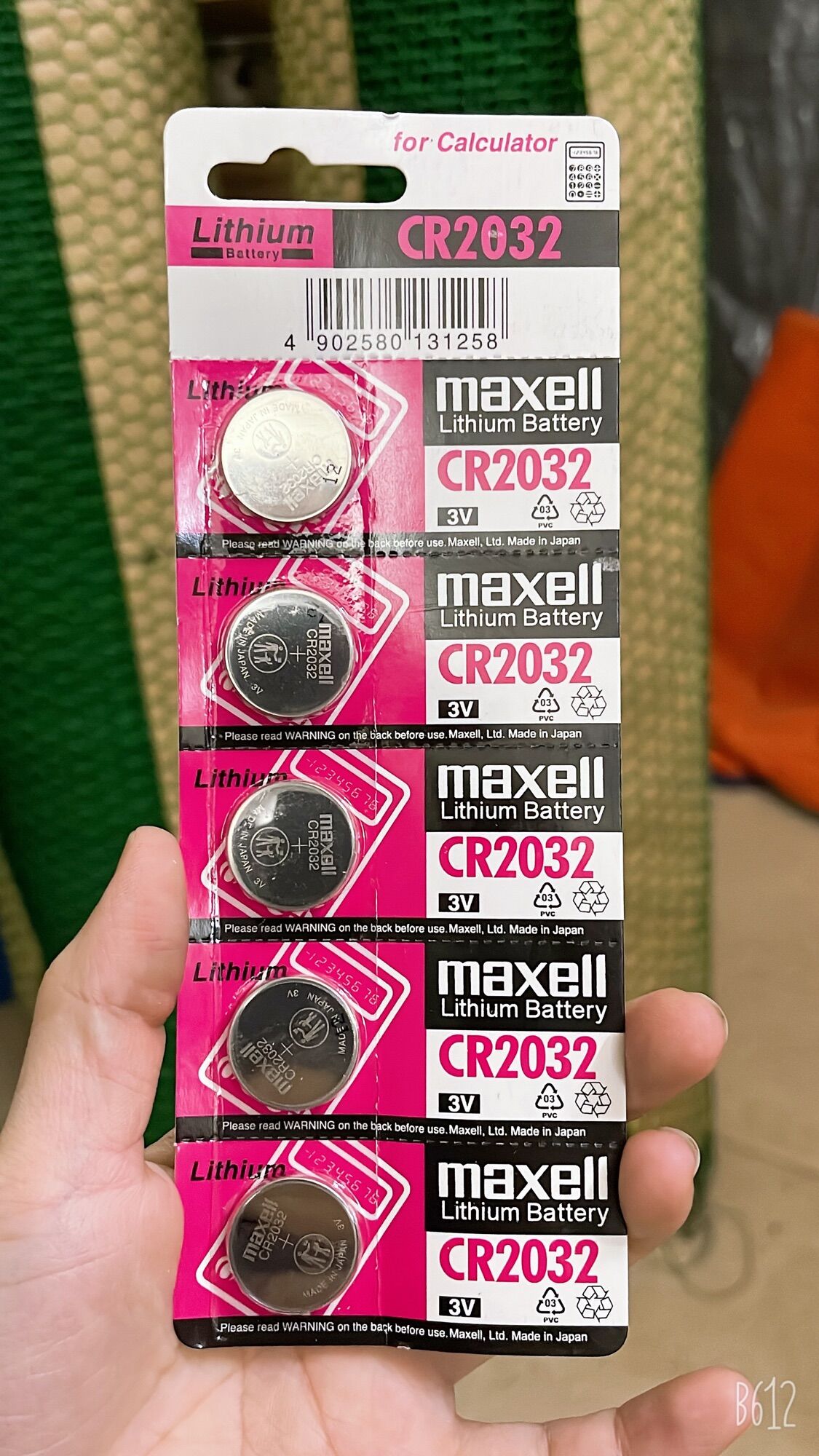Pin Maxell CR2032 CR2025 CR2016 (1 viên)