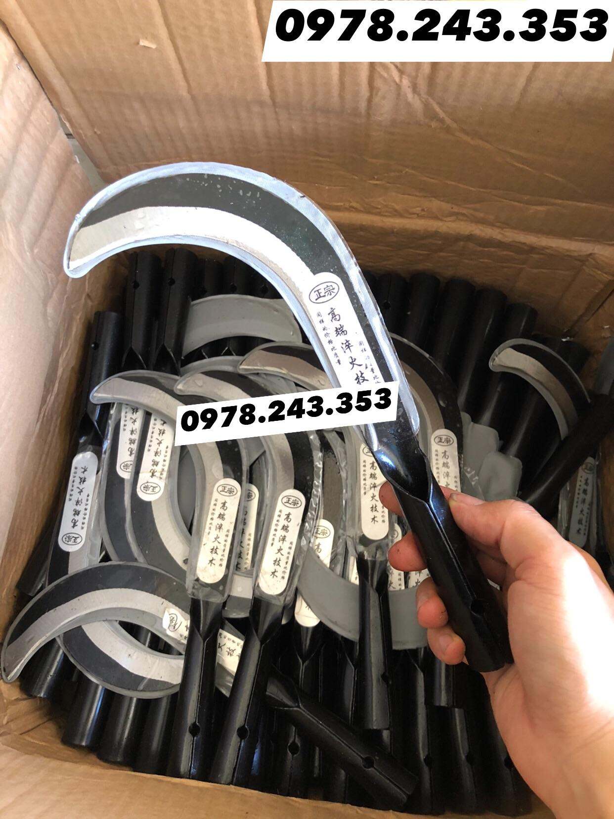 Liềm cắt cỏ lưỡi dao - cán liền chắc khỏe