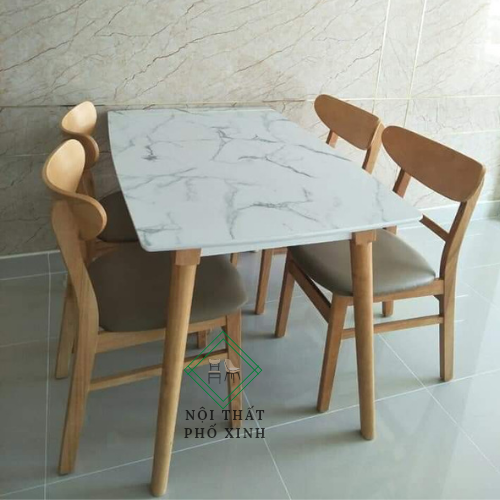 Bộ 4 ghế mango 45*45cm giả đá miễn phí ship 25km