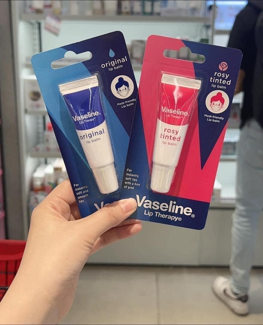 01 Tuýp Son Vaseline dưỡng môi Thái Lan