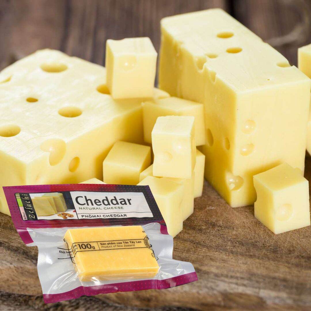 Phô mai Cheddar Bottega Zelachi 200g