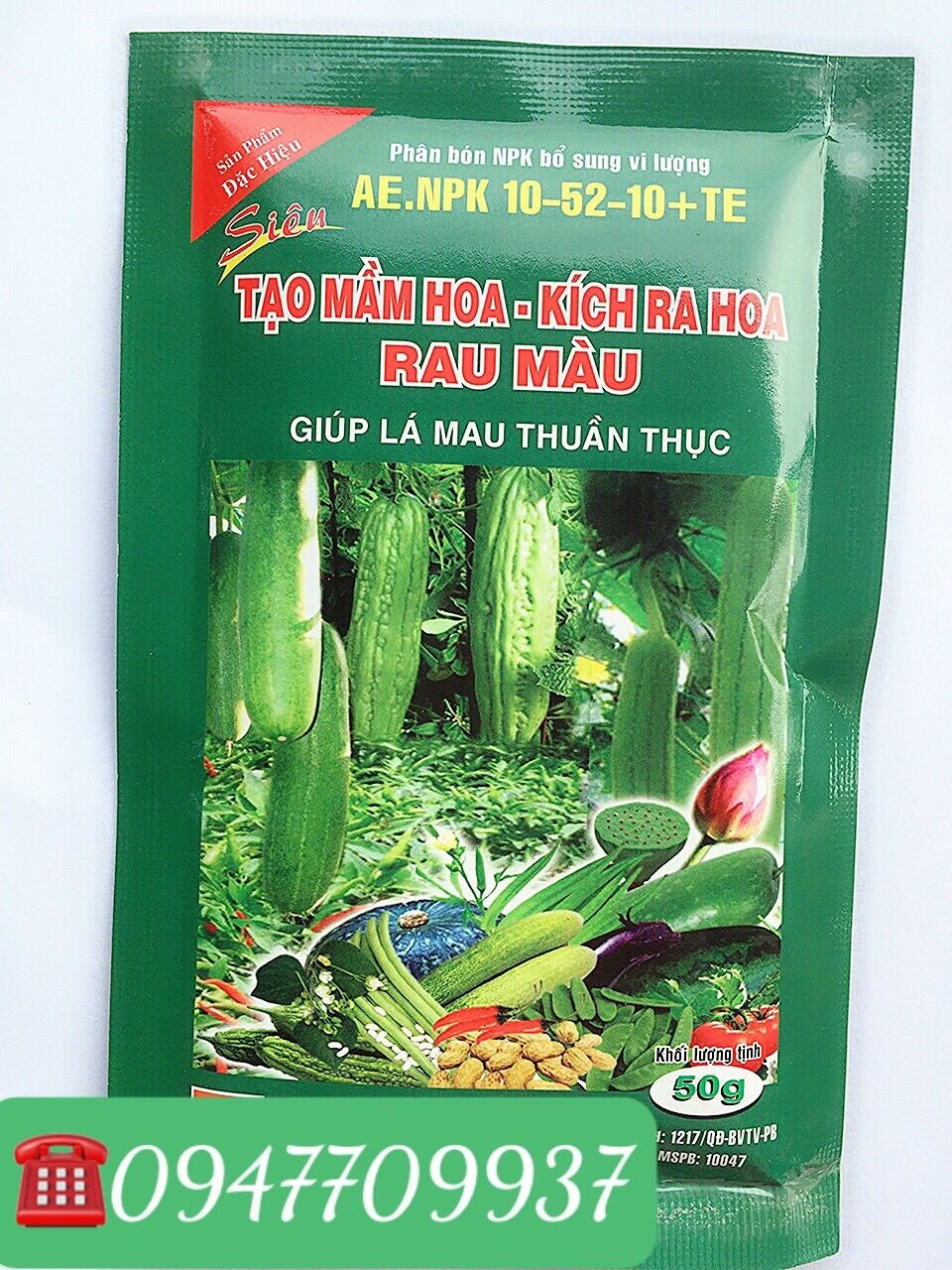 Phân Bón Ra Rễ, Đẻ Nhánh, Mập Thân, Tạo Mầm Hoa, Kích Ra Hoa Sớm, Đậu Trái Nhiều, Trái Suôn Thẳng Dành Cây Khổ Qua, Bầu, Bí, Dưa, Cà, Mướp