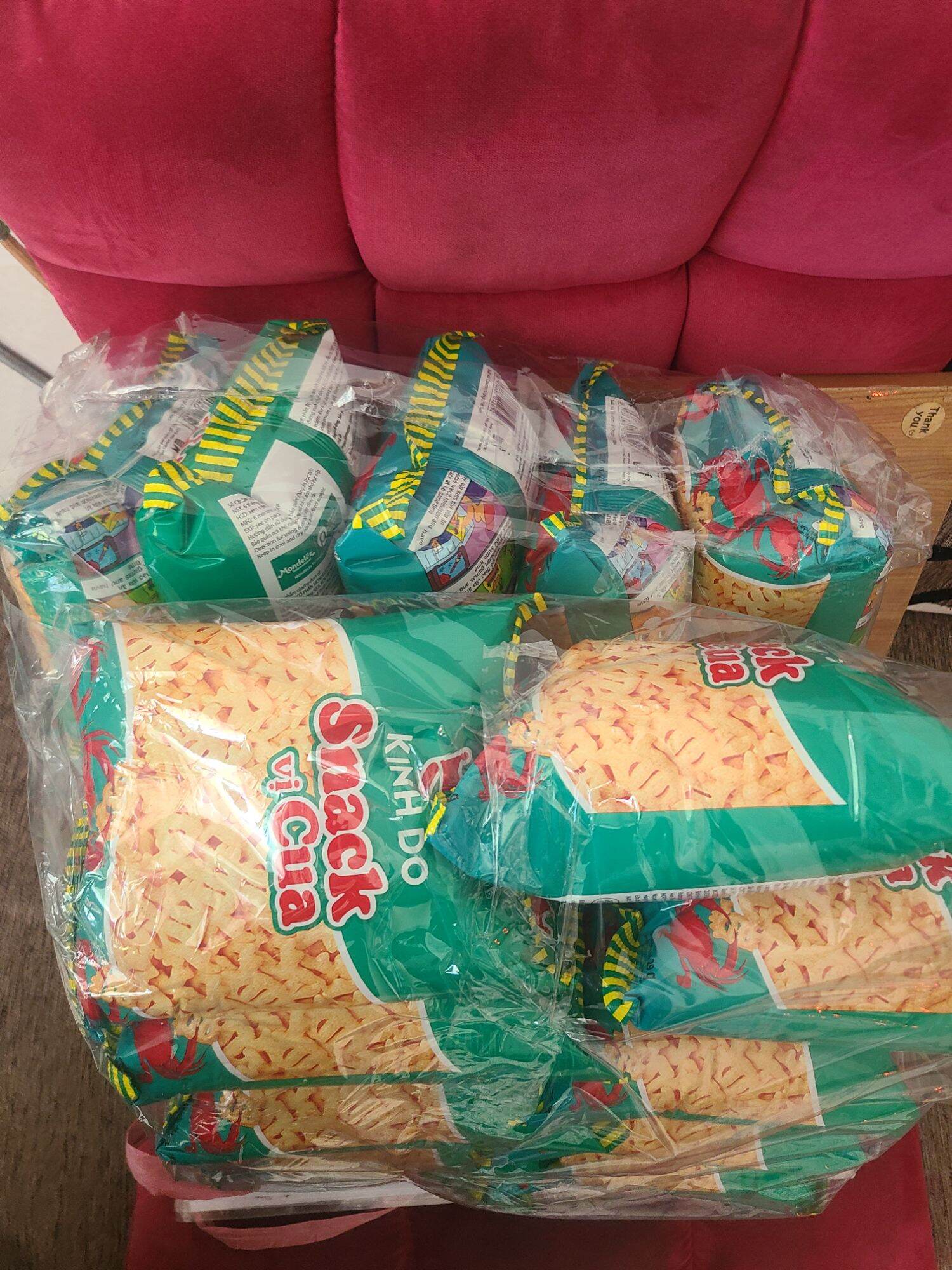 Snack Bánh Cua, bánh bắp Các loại